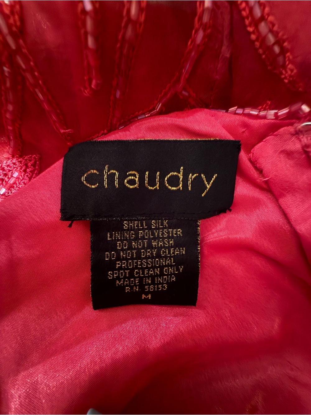 Chaudry Red Spaghetti-Strap Lace Mini Dress - Picture 8 of 13